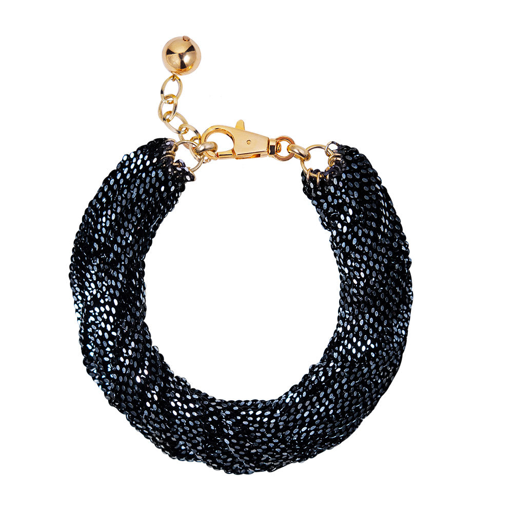 Black chain necklace