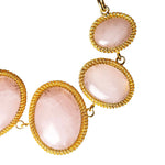 Bracelet with rose quartz