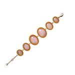 Bracelet with rose quartz