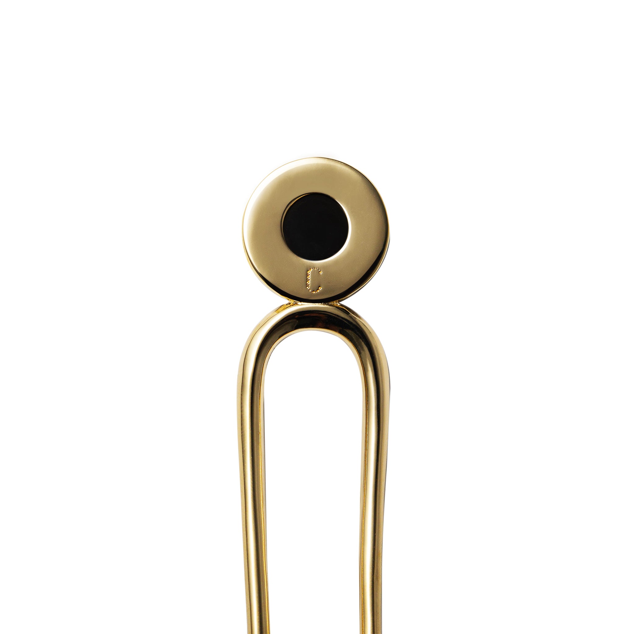 Hairpin with black onyx