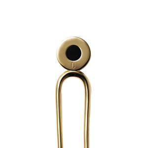Hairpin with black onyx