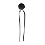 Hairpin with black onyx