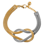 Necklace with a marine knot