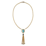 Necklace with amazonite