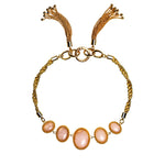 Necklace with rose quartz