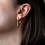 Transformer earrings with cultured pearls